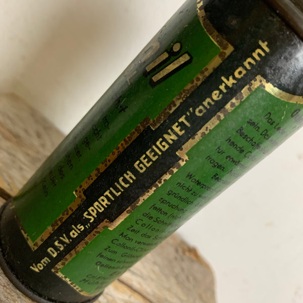 Vintage Blechdose Collonil Lederöl