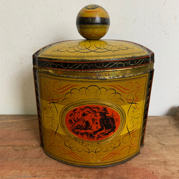 Vintage Blechdose von Plantagen Kaffee Tengelmann