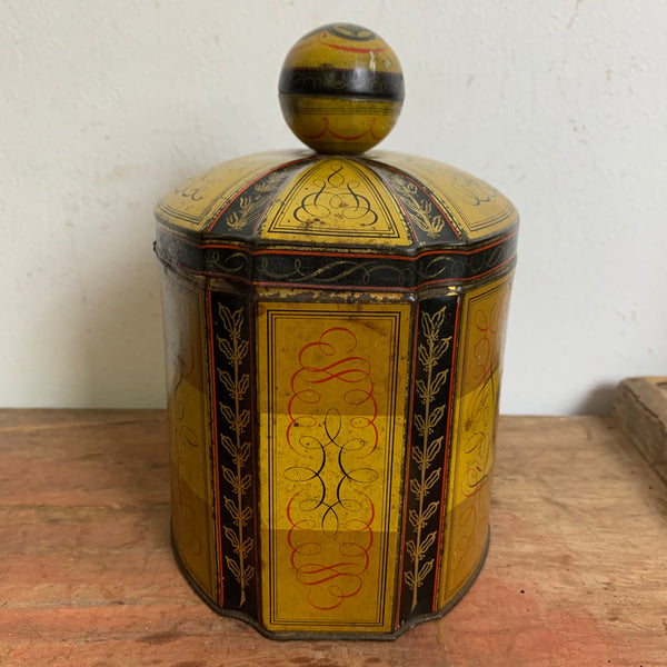 Vintage Blechdose von Plantagen Kaffee Tengelmann