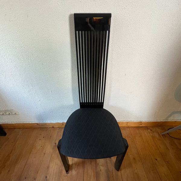 8 Elegante Hochlehnerstühle von Pietro Costantini
