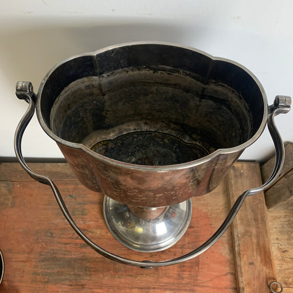Art Deco Champagnerkühler auf Ständer