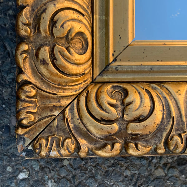 Goldener Jugendstil Spiegel