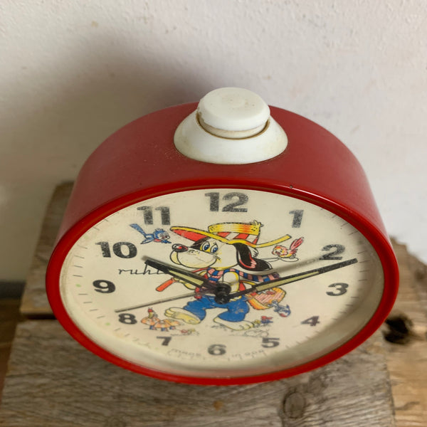 Vintage Kinder Wecker Ruhla DDR