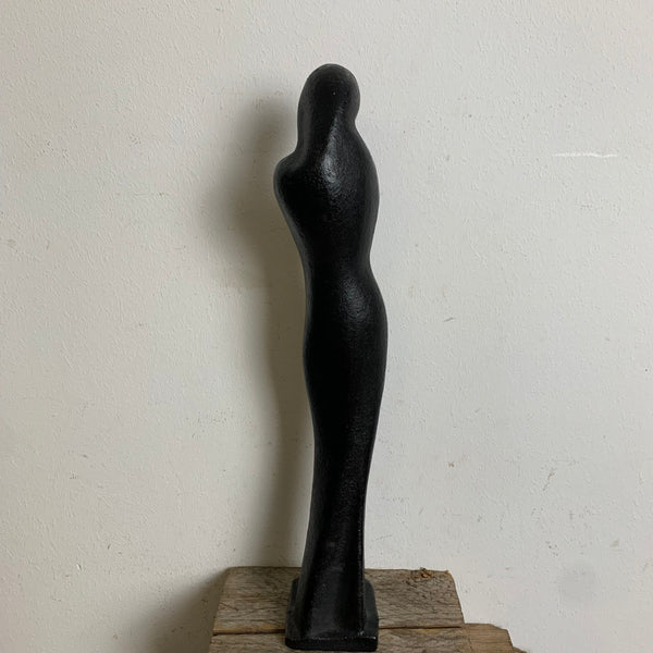 Art Deco Madonna mit Kind Skulptur von René Daemen
