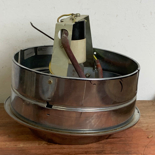 Vintage Einbaustrahler Downlight in Chrom von Erco Leuchten