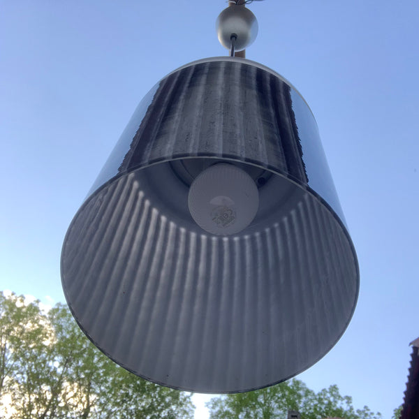 Stylische vintage Deckenlampe von Peill und Putzler