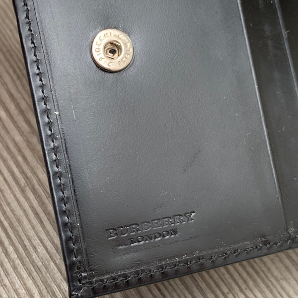 Vintage Burberry Portemonnaie im klassischen Karomuster