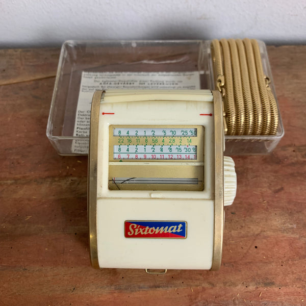 Vintage Belichtungsmesser Sixtonat von Gossen