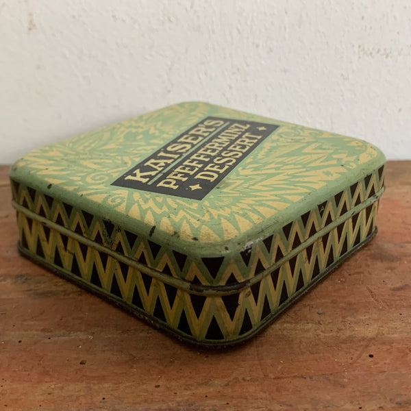 Vintage Blechdose Kaiser‘s Pfefferminz Dessert