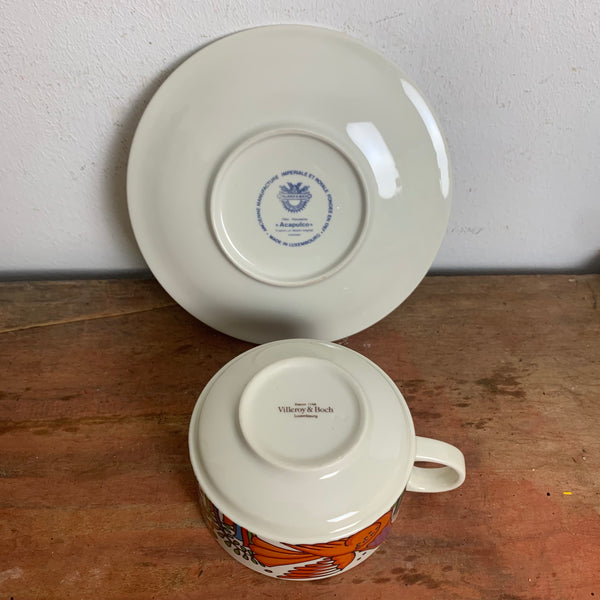 Tasse und Untertasse Acapulco von Villeroy und Boch