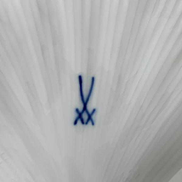 Muschel Schale Schüssel Zwiebelmuster Meissen Schwertermarke