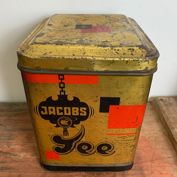 Vintage Blechdose Jacobs Tee