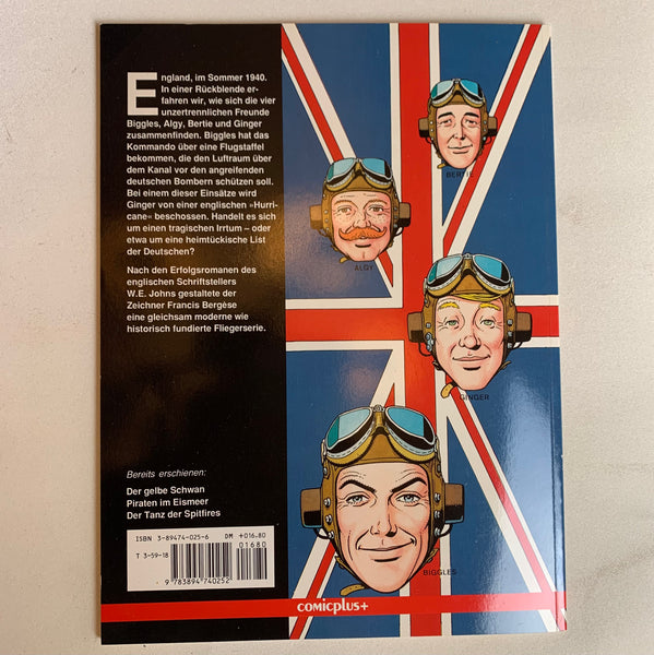 Comic Biggles Der Tanz der Spitfires Band 3