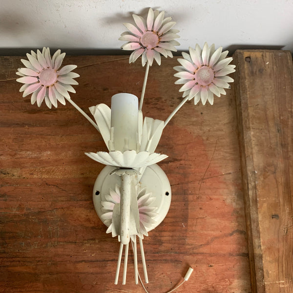 Vintage Wandlampe im florentinischem Stil