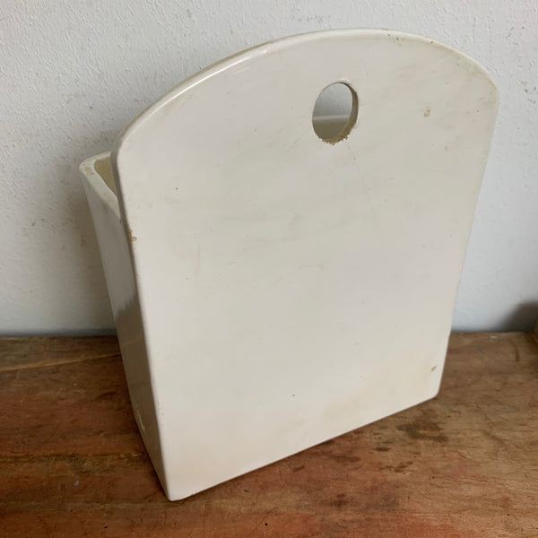 Vintage Wand Vorratsbehälter für Zwiebeln