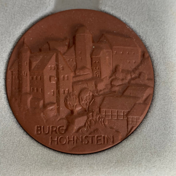 Meissen Medaille Burg Hohnstein Dr. Hermann Kolbe