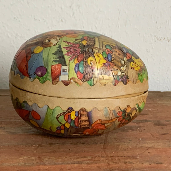 Vintage Pappmaché Osterei Füllei