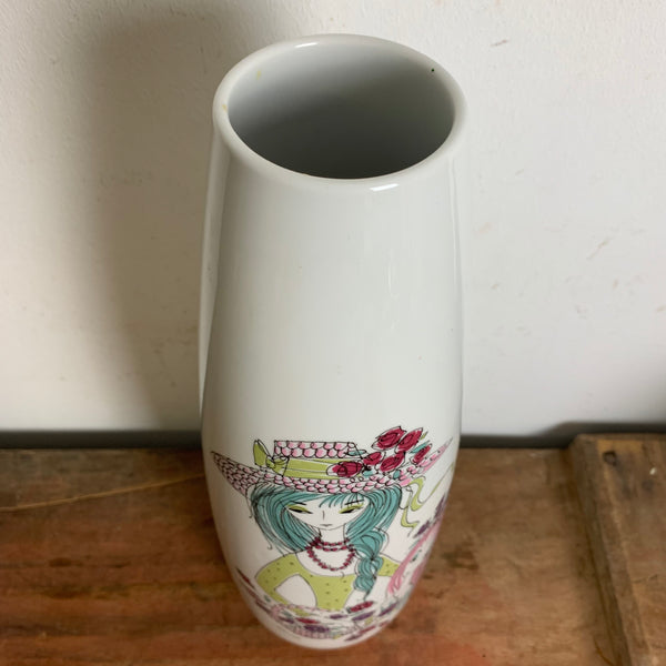 Porzellan Vase von Renée Neue für Hutschenreuther