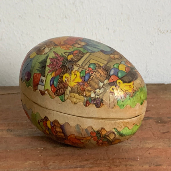 Vintage Pappmaché Osterei Füllei