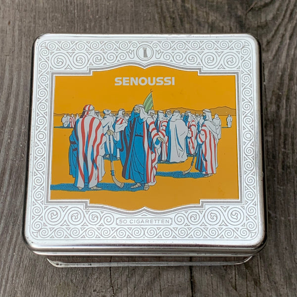 Vintage Blechdose Senoussi Cigaretten