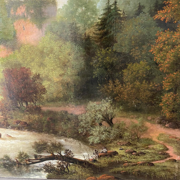 Großes hochwertiges Gemälde (Julie B...well)
