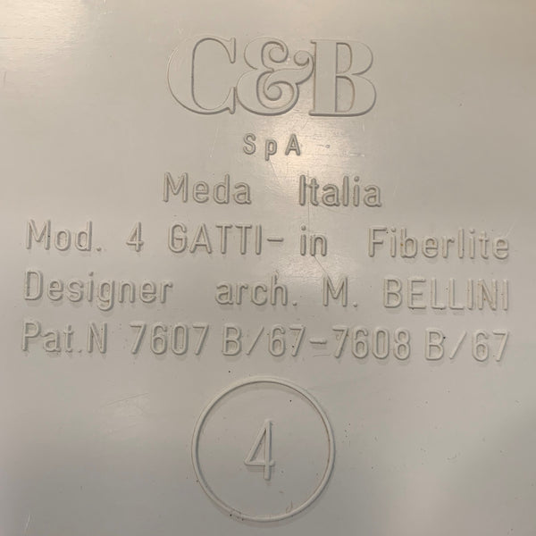 Quattro Gatti von Mario Bellini (4 Stapeltische)