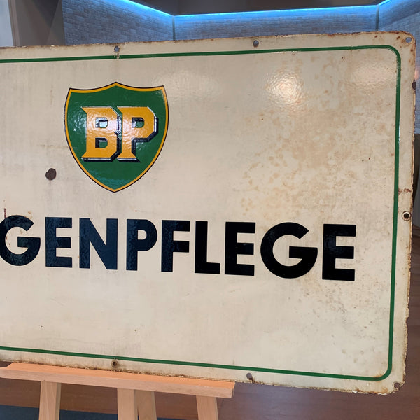BP (Wagenpflege) Emailleschild