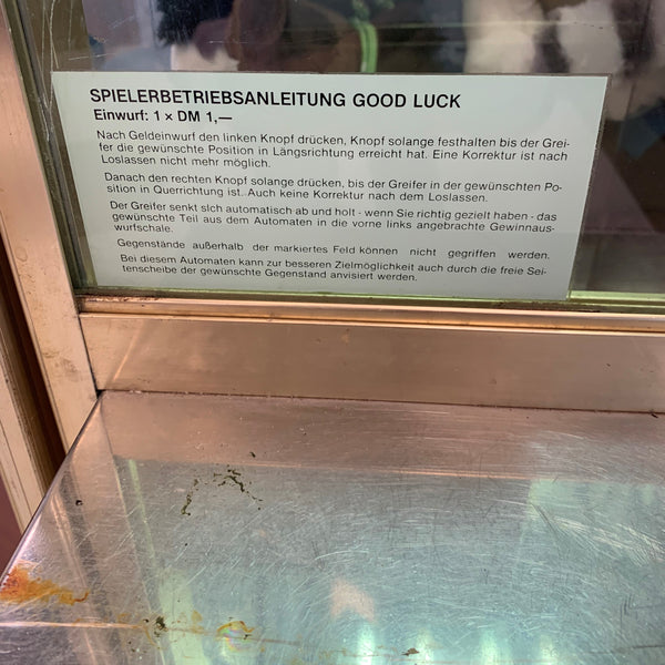 Kirmes Greif Automat