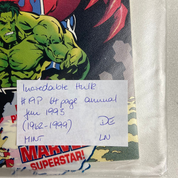 Incredible Hulk #19 P 1993 - Marvel Comics