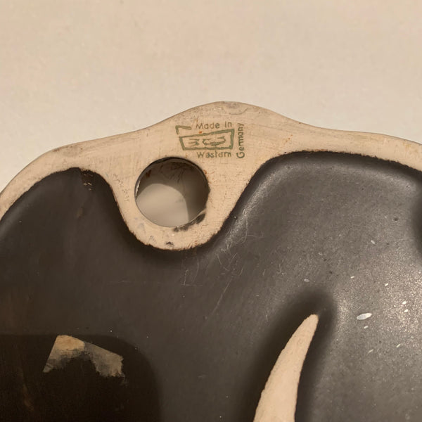 Vintage Keramik Frauenkopf von Albert Strunz für Cortendorf 3408