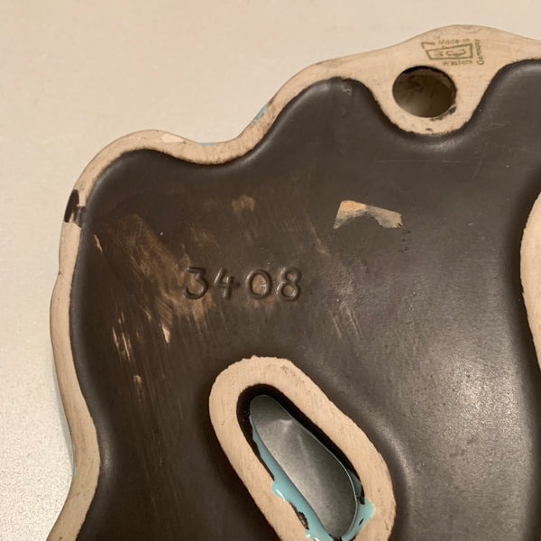 Vintage Keramik Frauenkopf von Albert Strunz für Cortendorf 3408