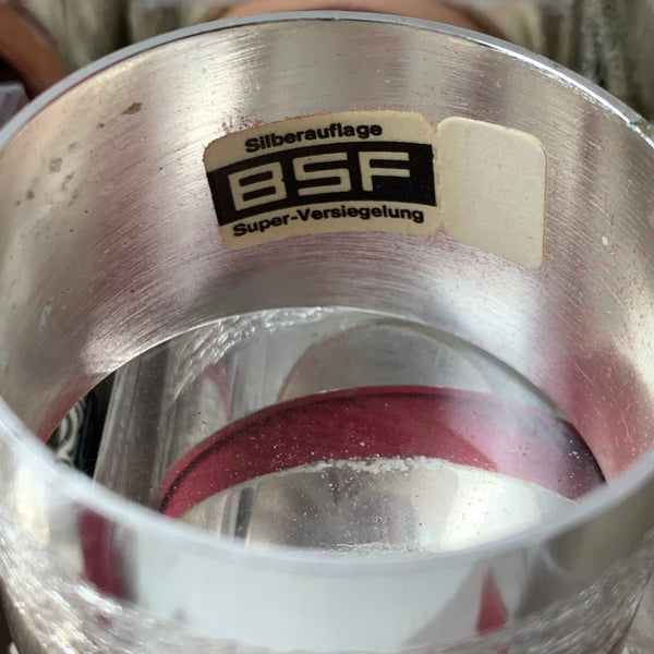 12 versilberte Serviettenringe von BSF