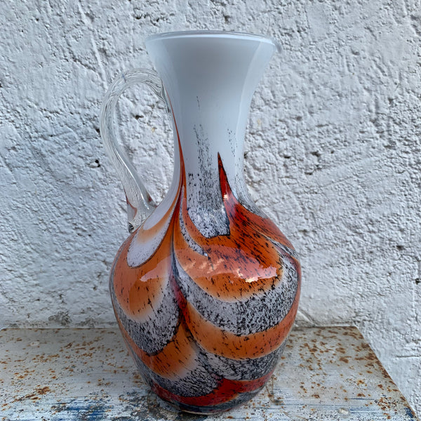 Opaline Florence Vase von Vetreria Barieri