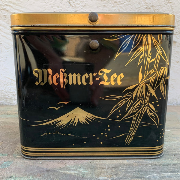 Große alte Blechdose Meßmer Tee