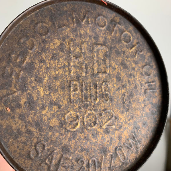 Vintage Öldose Veedol