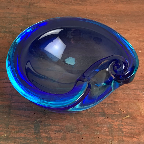 Murano Aschenbecher in blau