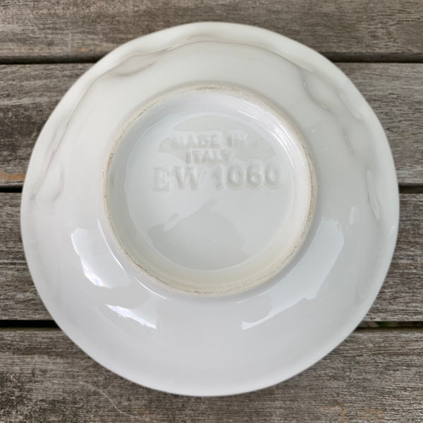 Bassano italienische Keramik runde mediterranes Antipastischale