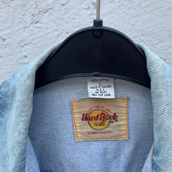 Vintage Jeans Jacke Hard Rock Café Niagara Falls