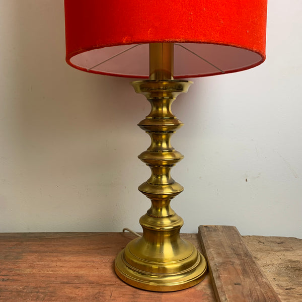 Vintage Tischlampe aus Messing