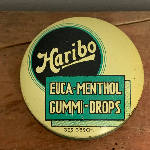 Vintage Blechdose von Haribo