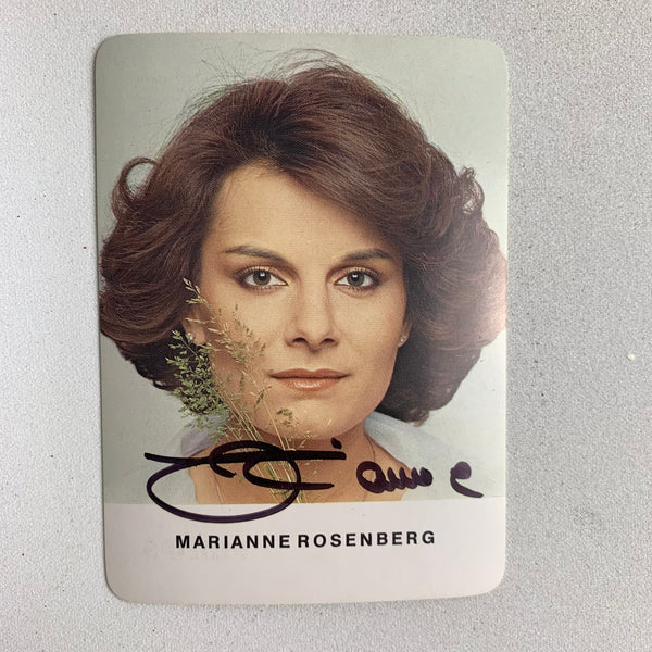 Autogramm Marianne Rosenberg