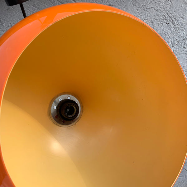 Vintage orangene Hängelampe