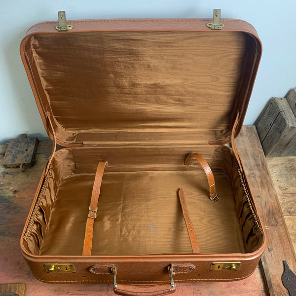 Vintage Leder Reisekoffer