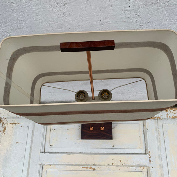 Vintage Stehlampe Quadra Silk de Luxe