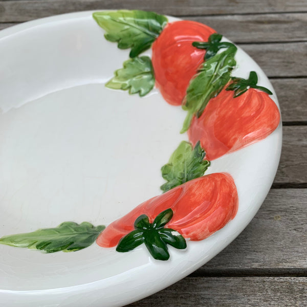 Bassano italienische Keramik mediterrane Tomatenschale