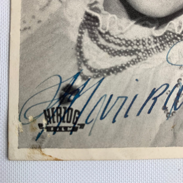 Autogramm Marika Rökk