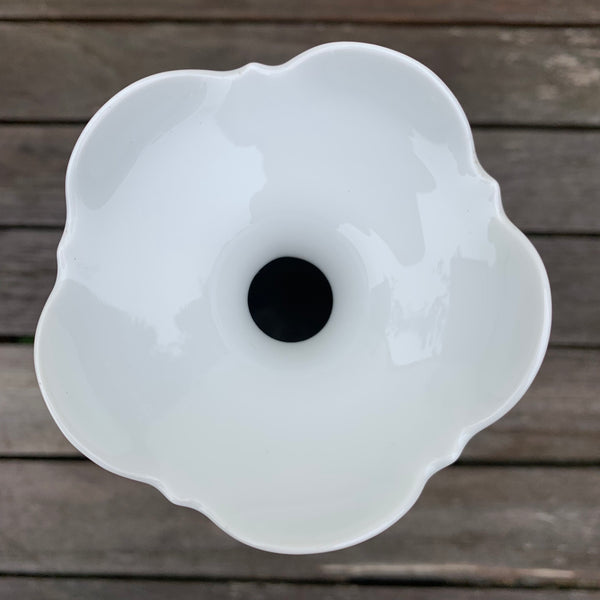 Weiße Vase Meissen Schwertermarke Model 50203