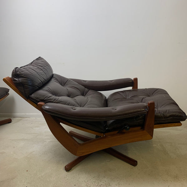 Lounge Chair mit Ottomane von SöDa