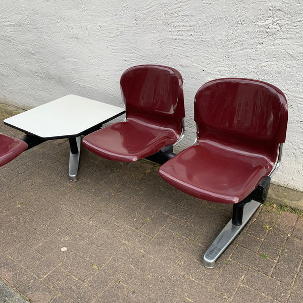 Eckbank mit Tisch von Gerd Lange Modell Drabert