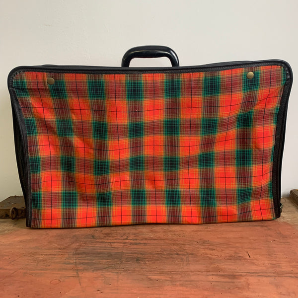 Vintage Stoffkoffer 60er Jahre